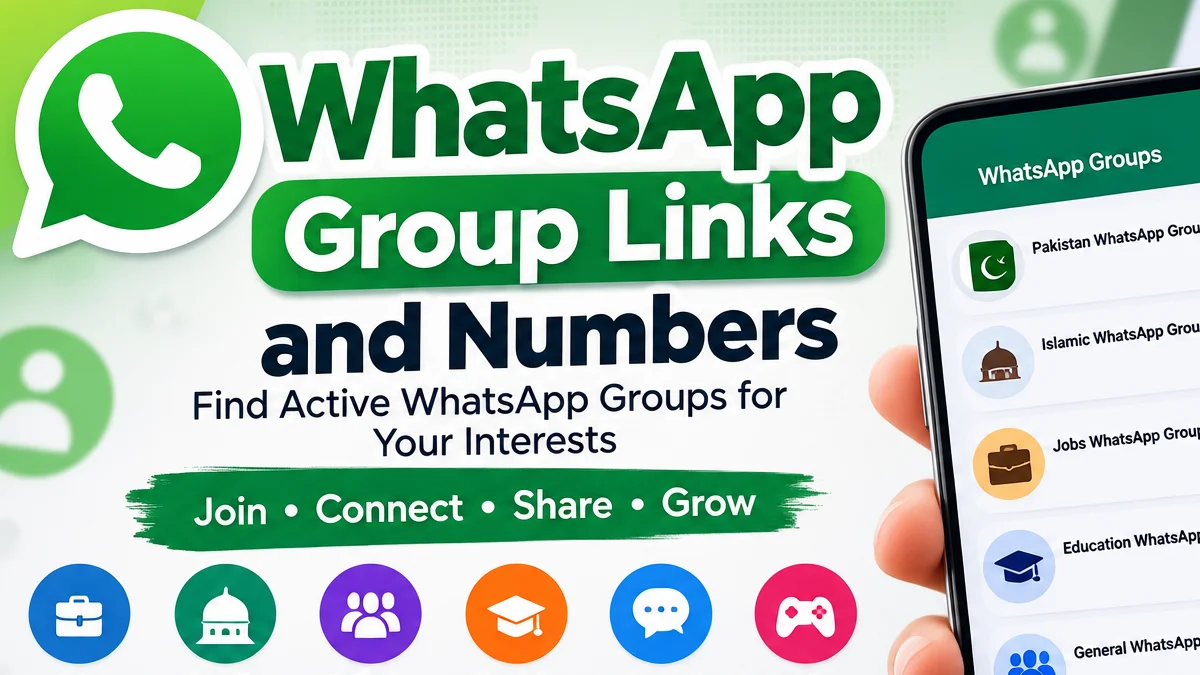 WhatsApp Group Links and Numbers